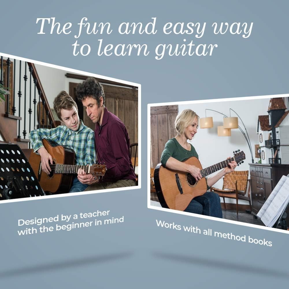 Self-Adhesive Guitar Learning Stickers - Essential for Beginners & Intermediates