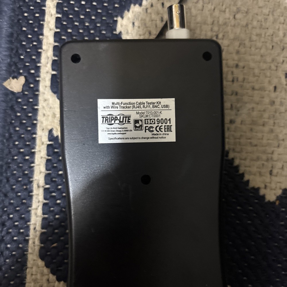 Tripp-Lite T010-001-K Cable Tester