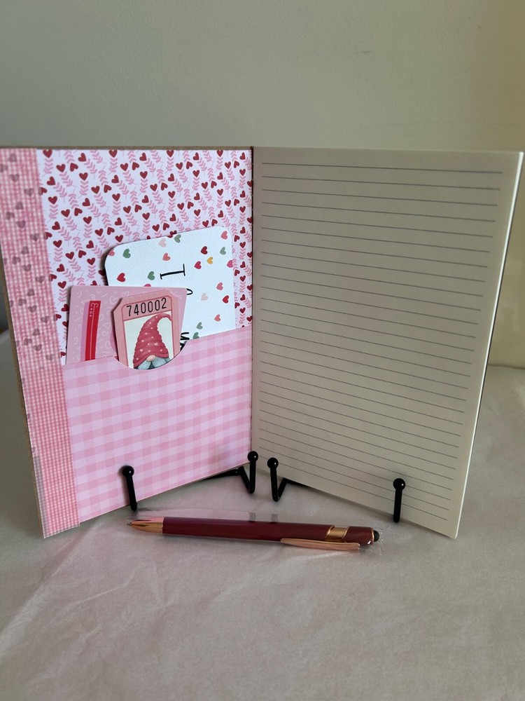 Valentine Enhanced lined Notebook