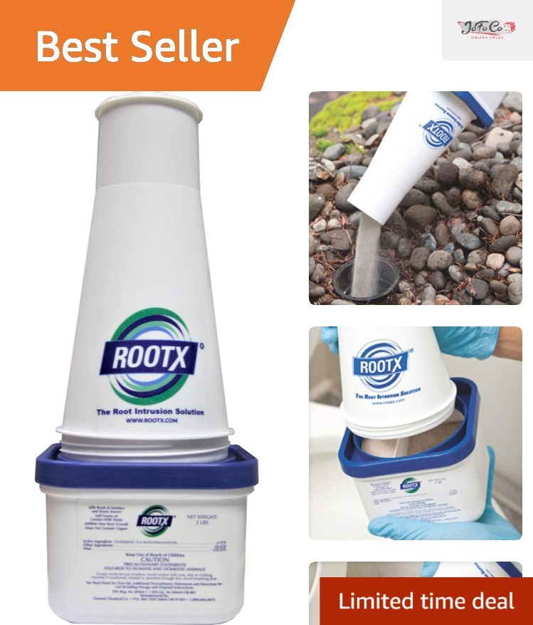Single Use 2LB Foaming Root Control - Essential for Effective Sewer Maintenance