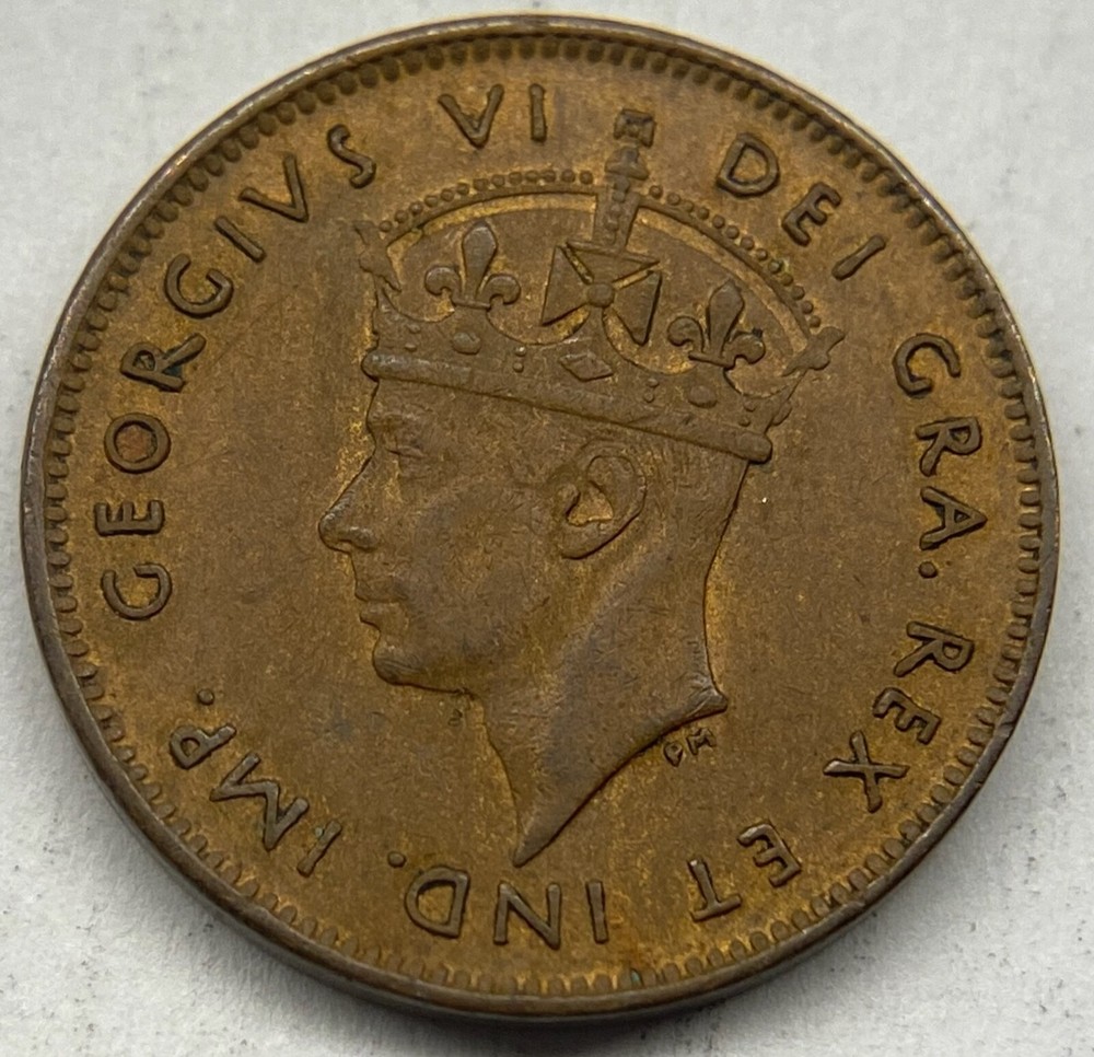 Newfoundland 1947 One Cent Coin - Extra Fine