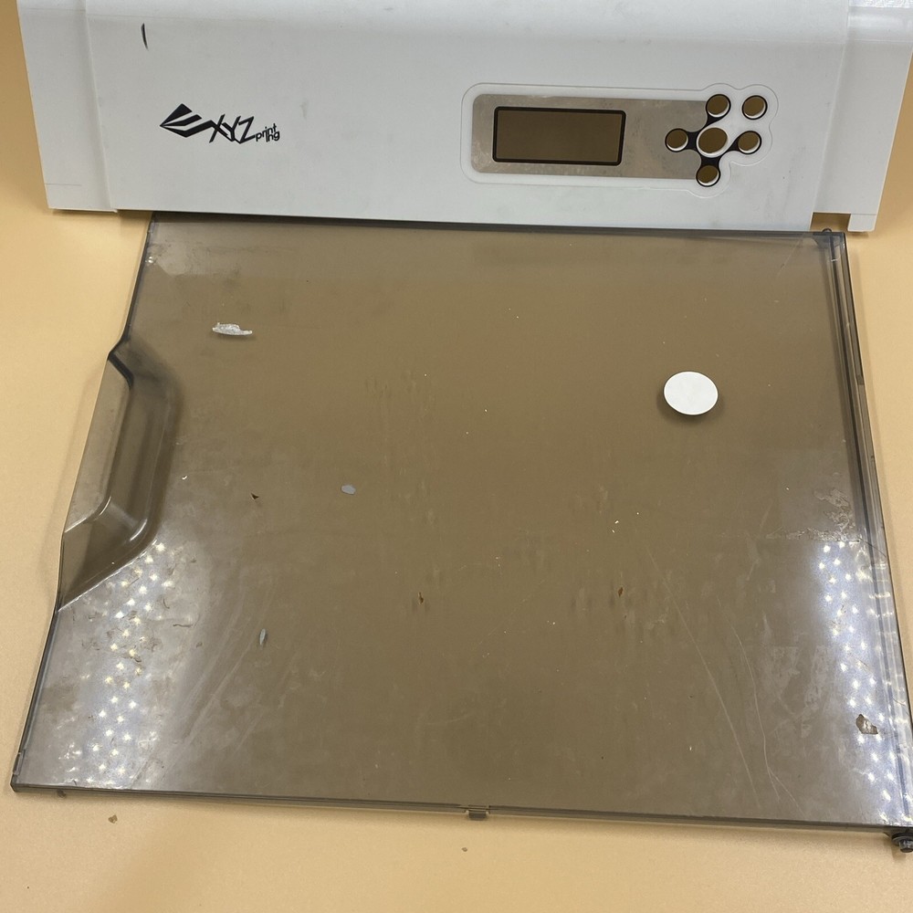 XYZPRINTING DA VINCI 1.0 3d Pinter Front / Front Top Panel Set/2 Pieces . As Is