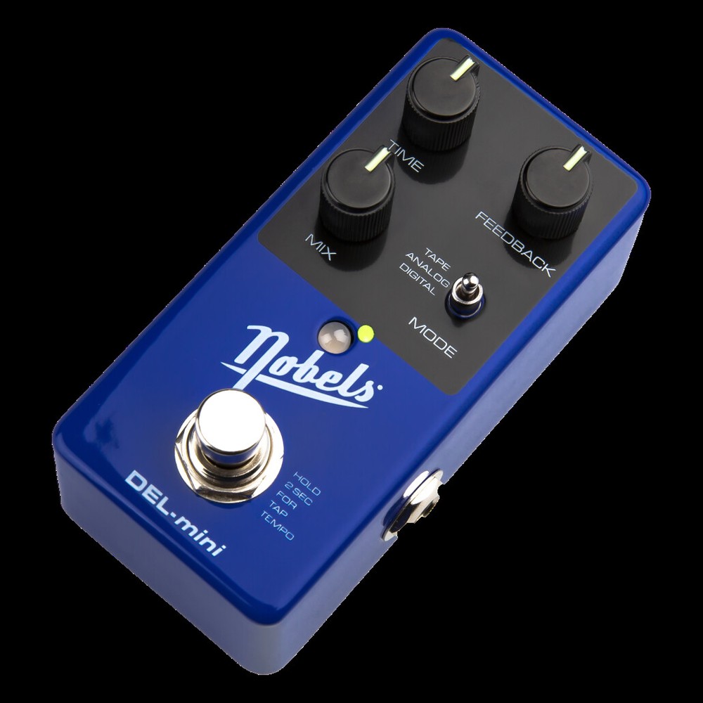 Nobels DEL-Mini Compact Stereo Delay Mini Guitar Effect Pedal