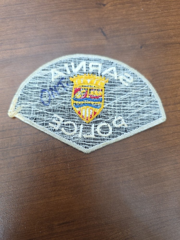 Sarnia Police Canada Shoulder Patch Obsolete Vintage