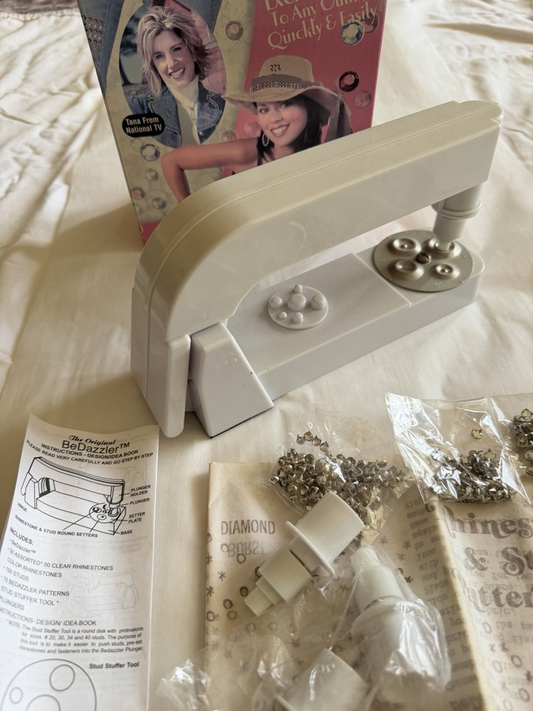 BeDazzler rhinestone stud setting kit Setter tool NOT COMPLETE