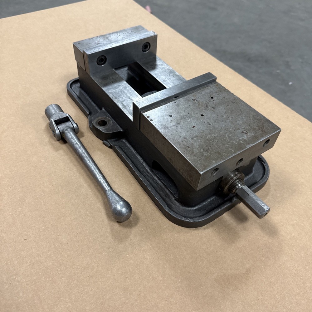KURT D60 6” SINGLE STATION MILLING MACHINE VISE With HANDLE & JAWS