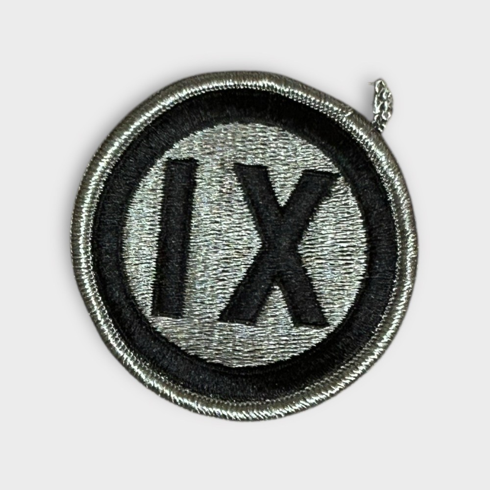 NEW US Army 9th Regional Support patch subdued