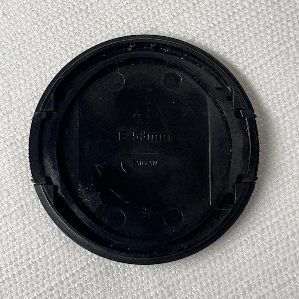 Original Canon E-58mm Snap-On Lens Cap