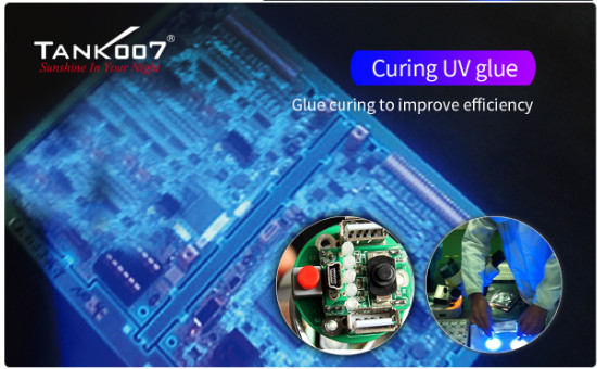 365nm Long Range UV Flashlight for NDT Inspection, AC Leak Detection, Forensic