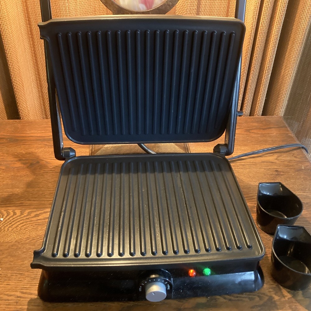 Large CROFTON Health Grill / Panini Maker Stainless w/Box