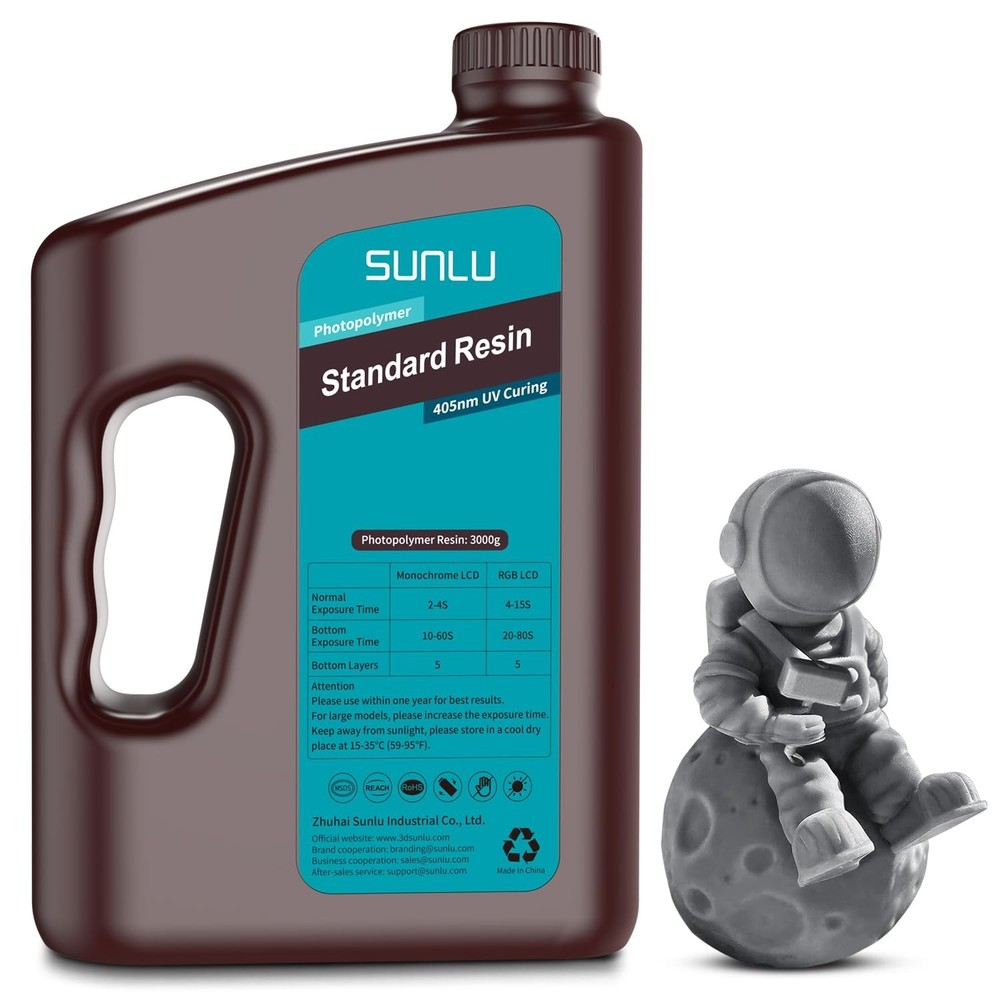 3D Printer Resin, Low Shrinkage, High Precision