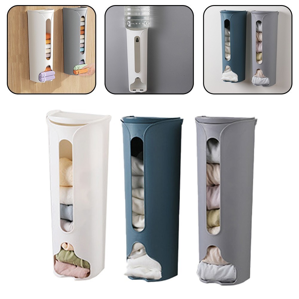 Modern design wall mounted container for organizing underwear and socks