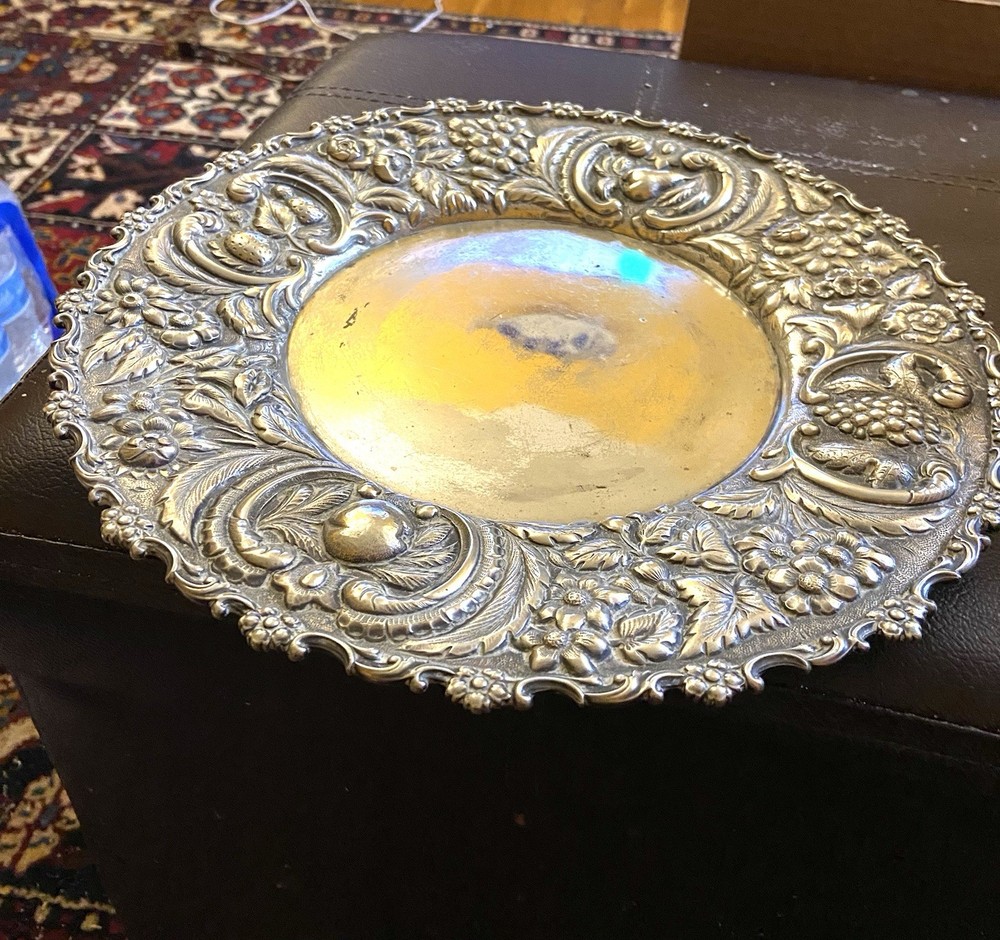tiffany co tray 11”. + Gift Box Silver Solder.