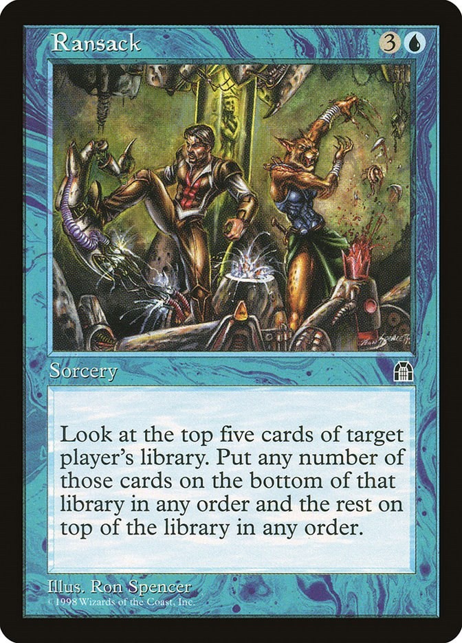 Ransack Stronghold N/A MTG MP