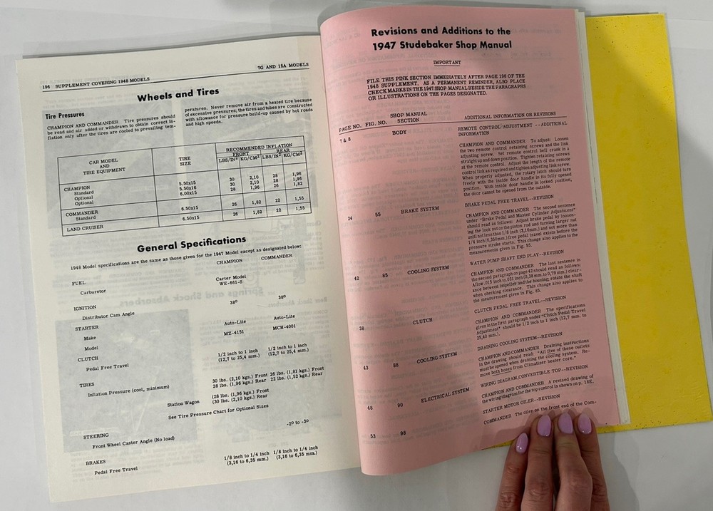 Studebaker Shop Manual 1947-1949