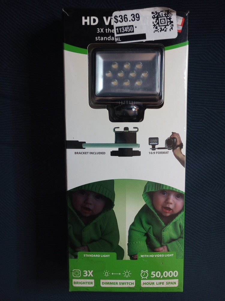 Sima HD Video Light (no bracket)