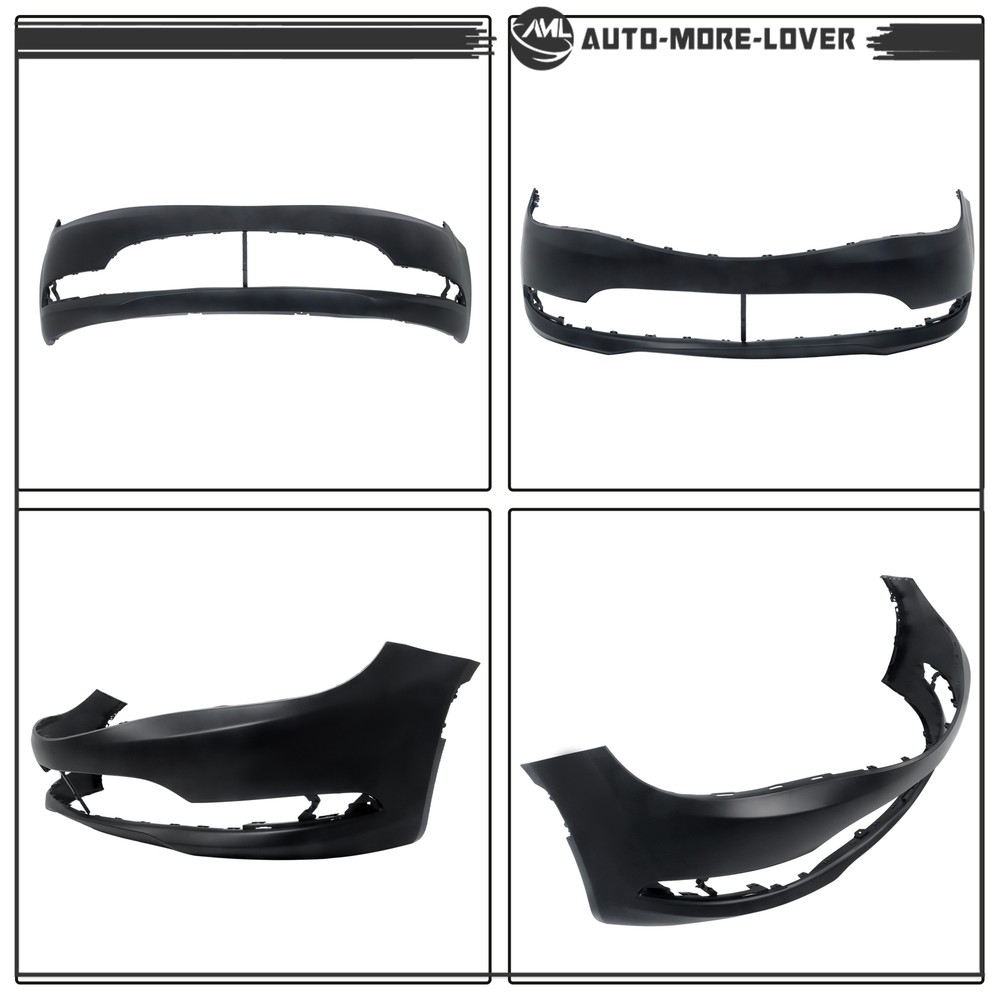 Front Bumper Cover Primed For 2015 2016 2017 Chrysler 200