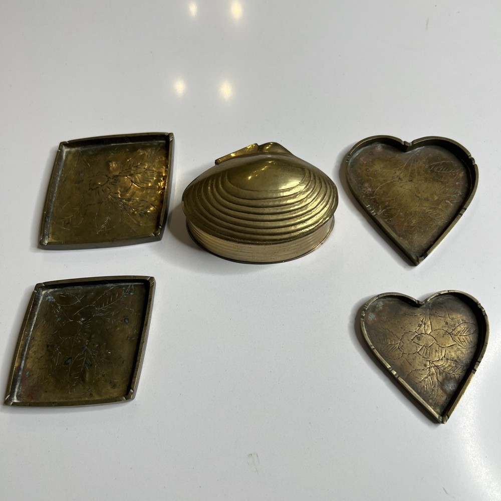 Brass Pieces Qty 5