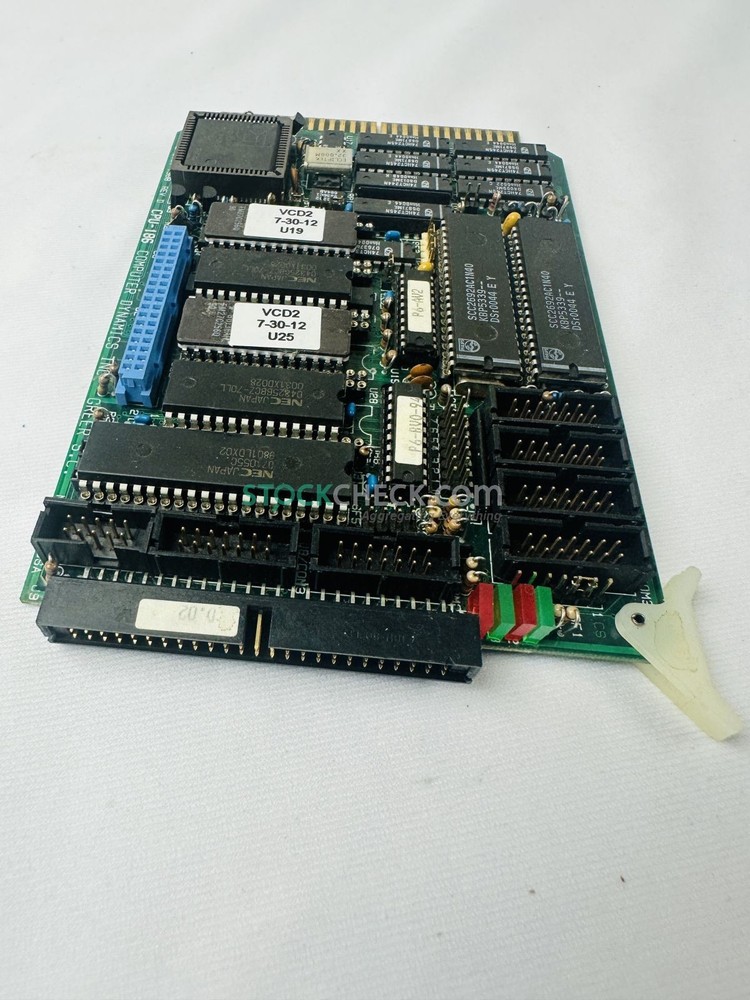 Computer Dynamics CPU-186 CPU Board | Processor Board | STD Bus