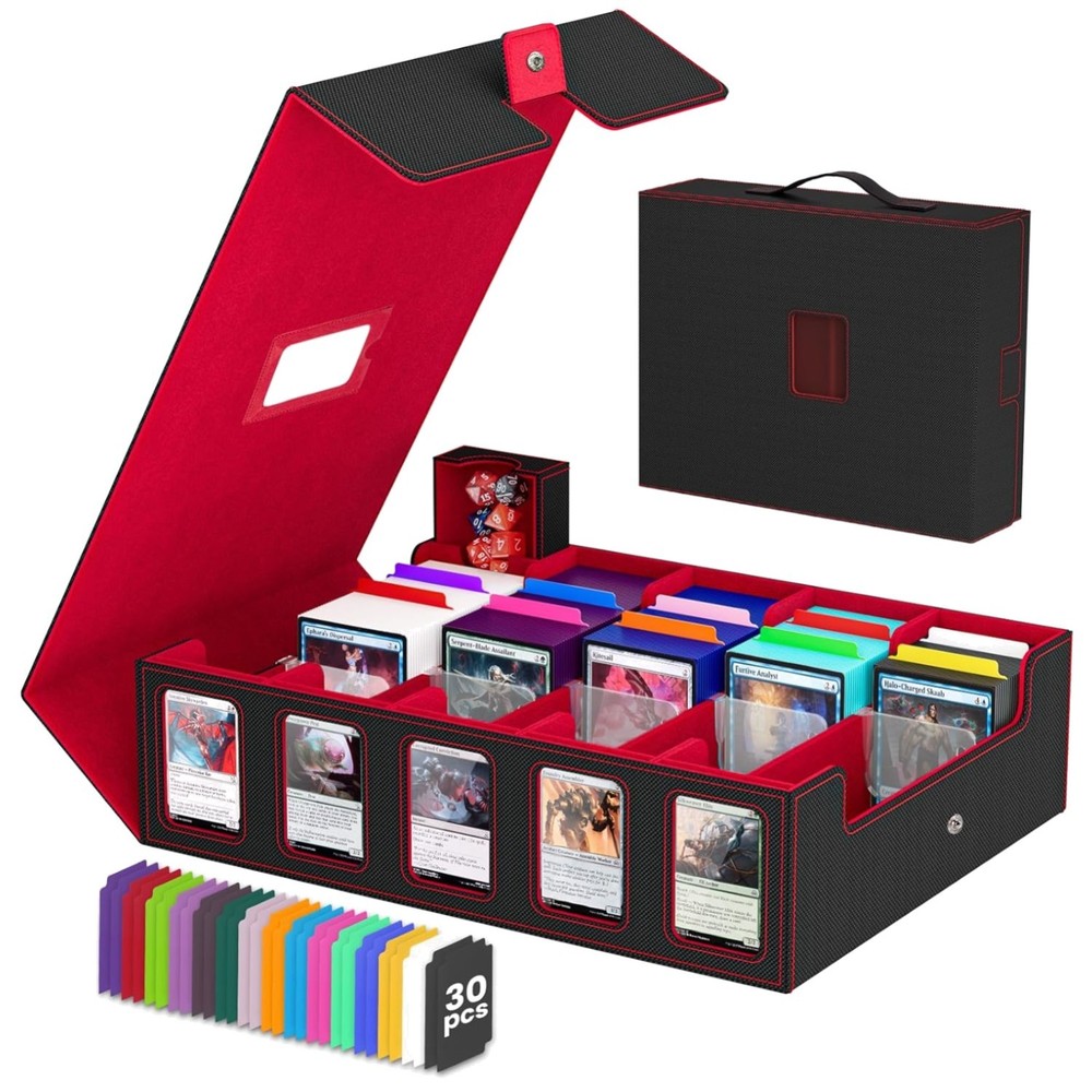 Large Capacity Card Storage Box for Trading Games