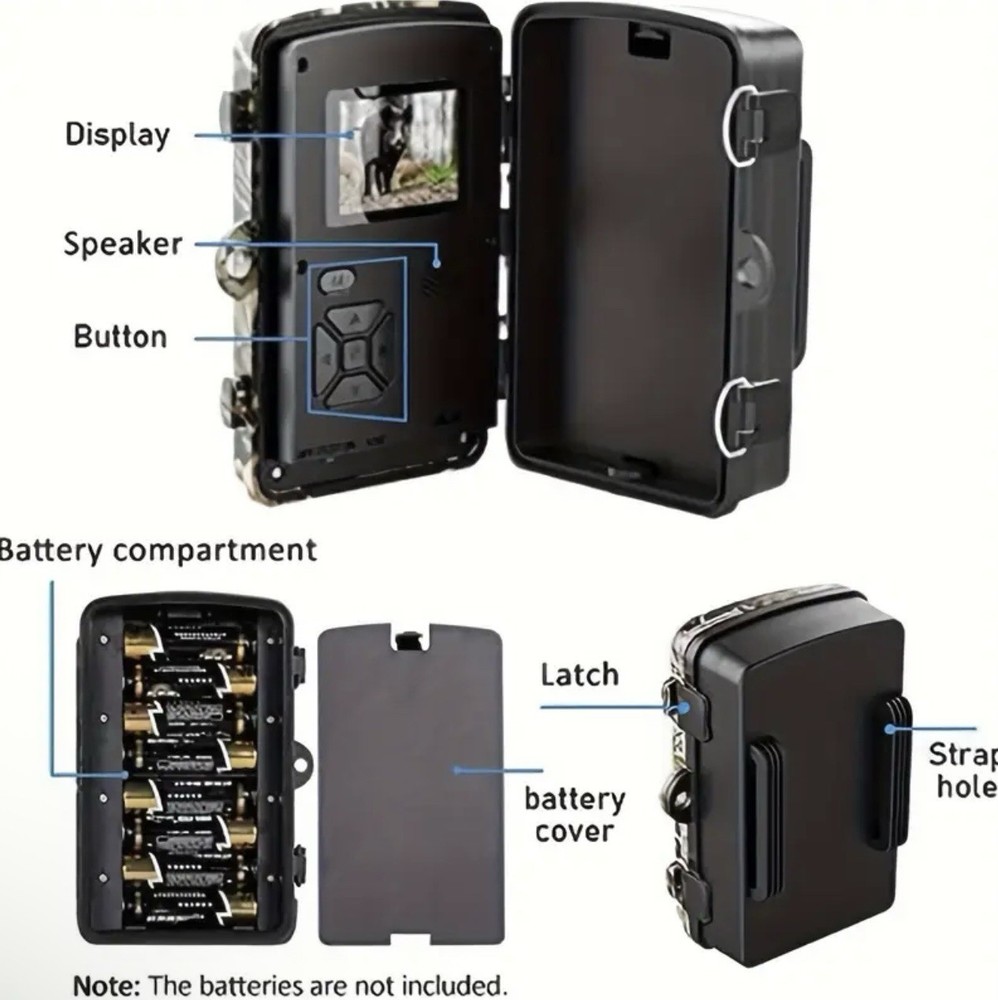 Trail Camera with Night Vision Motion Sensor Hunting Game Camera