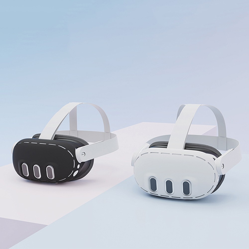 Silicone Protective Case Cover Dust-proof Shell For Quest 3 VR Accessories