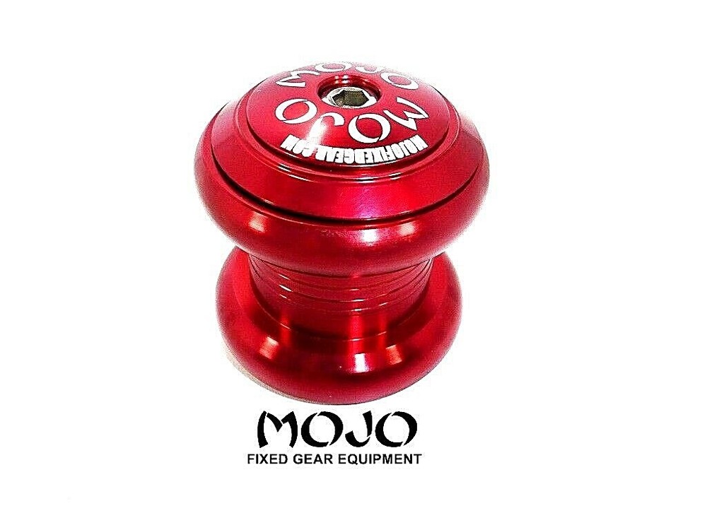 MOJO Fixed Gear Threadless Headset 30mm/34mm/1-1/8" RED