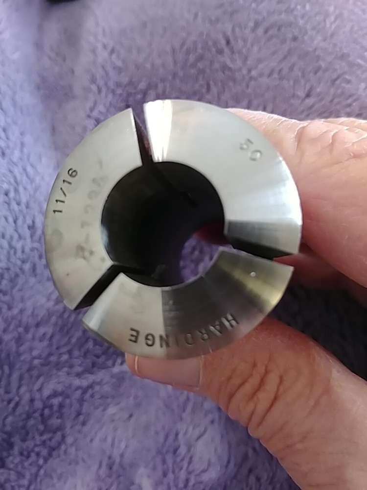 11/16" Hardinge 5C Round Collet External Threads Only