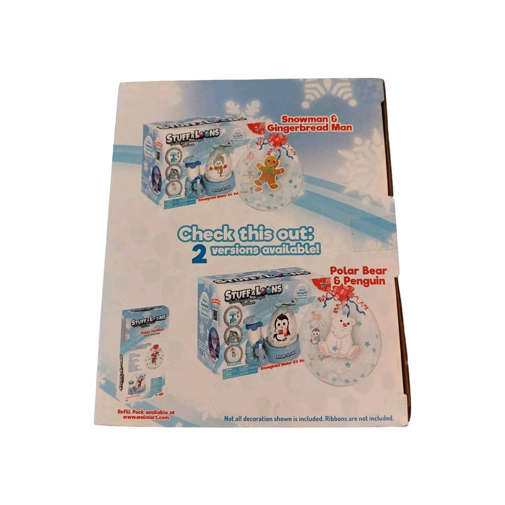 StuffALoons Snowglobe Maker Value Kit "Penguin" Create Your Own Stuffed Balloons