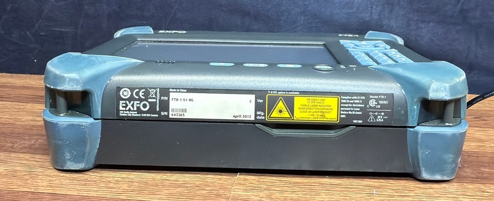 EXFO FTB-1-S1-8G OTDR Optical Time Domain Reflectometer