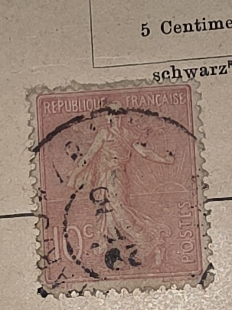 Foreign France 10c Stamp Used - #I530
