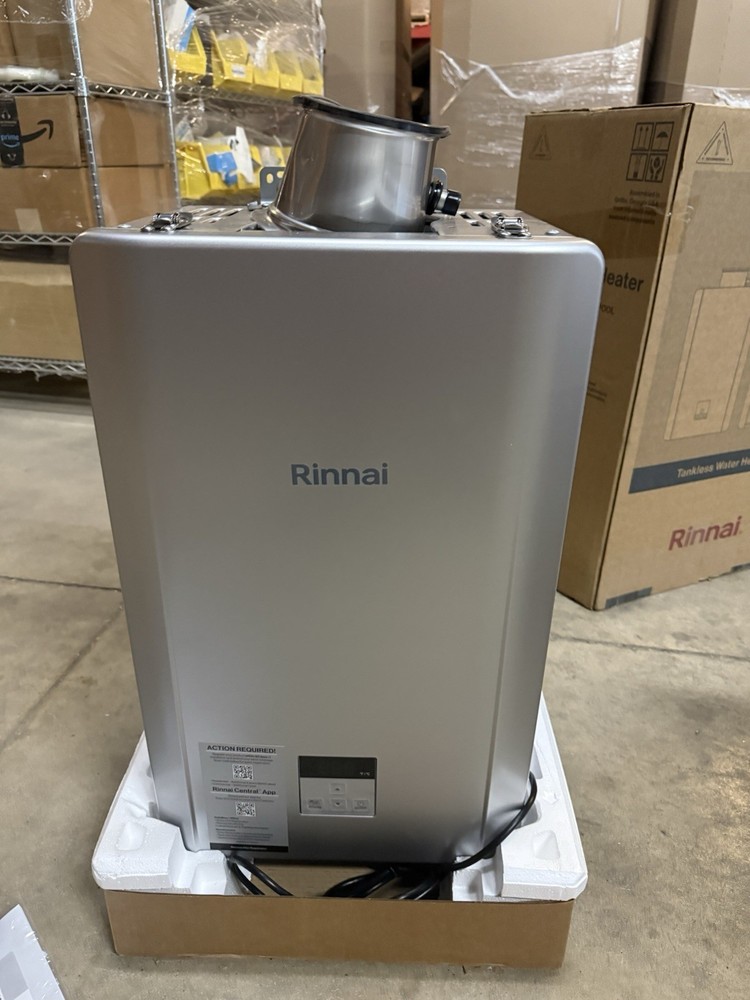 SEE NOTES Rinnai RE160iN Indoor Tankless Water Heater Natural Gas 160K BTU