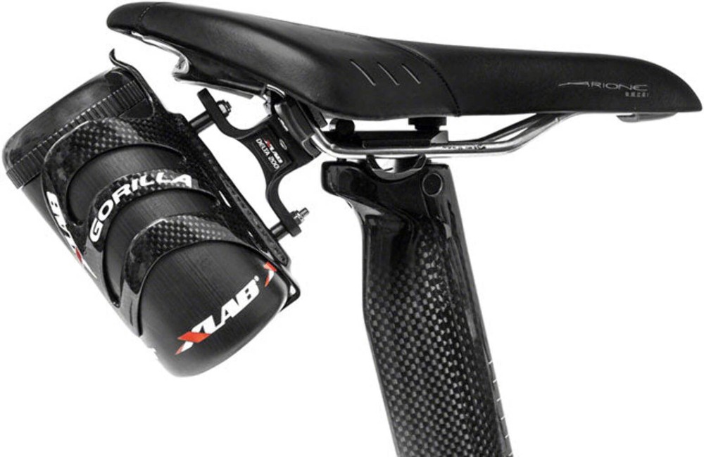 XLAB Delta 200 Rear Water Bottle Cage: Black