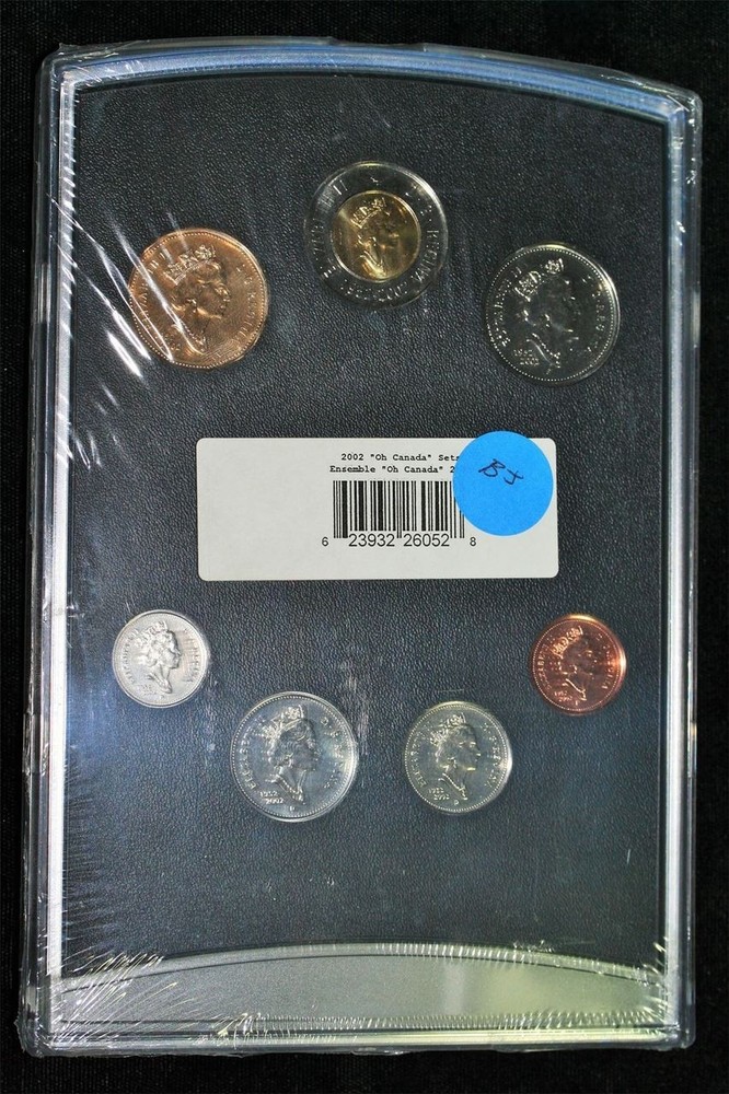 2002 OH CANADA ENSEMBLE UNCIRCULATED COIN SET ROYAL MINT