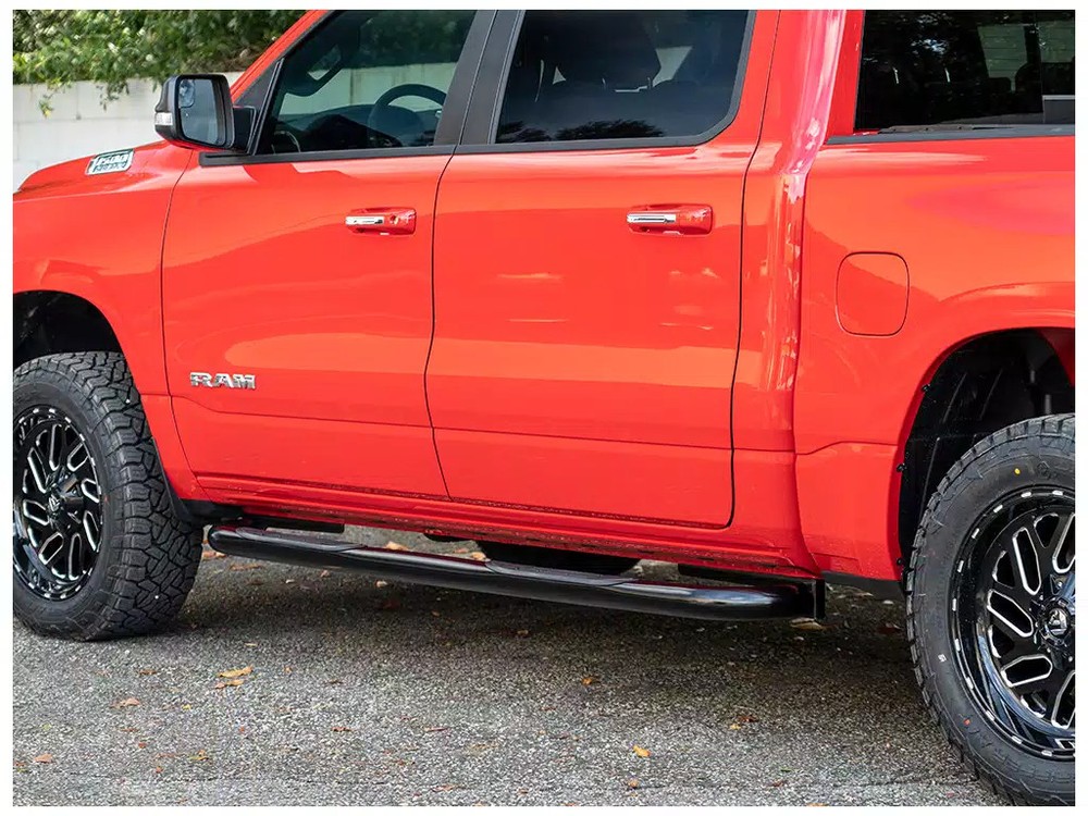 Ionic 3" Black Nerf Bars Fits 2006-2010 SUV Hummer H3