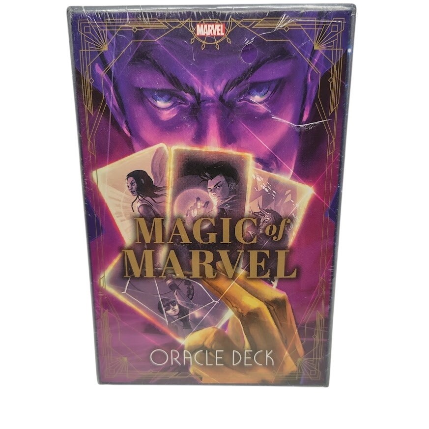 Marvel Magic of Marvel Oracle Deck 44 Cards Guidebook Tarot Style Set NIB