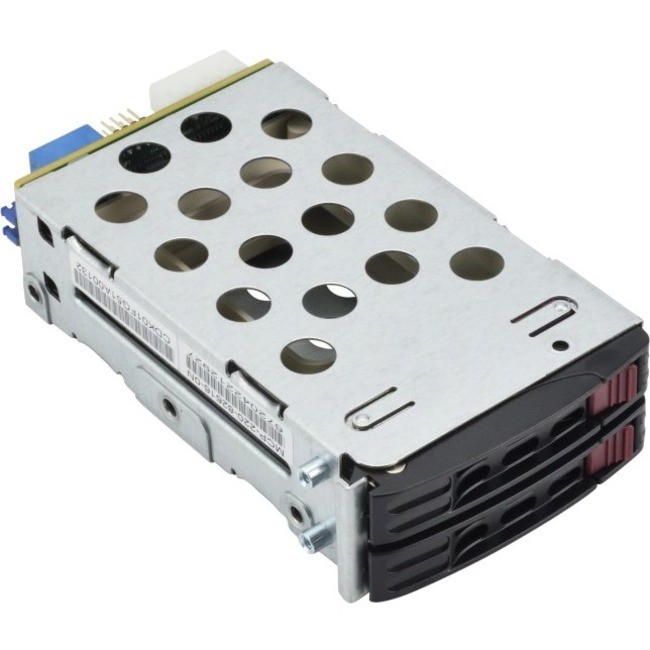 Supermicro Drive Enclosure for 2.5" Internal - Black - 2 x HDD Supported