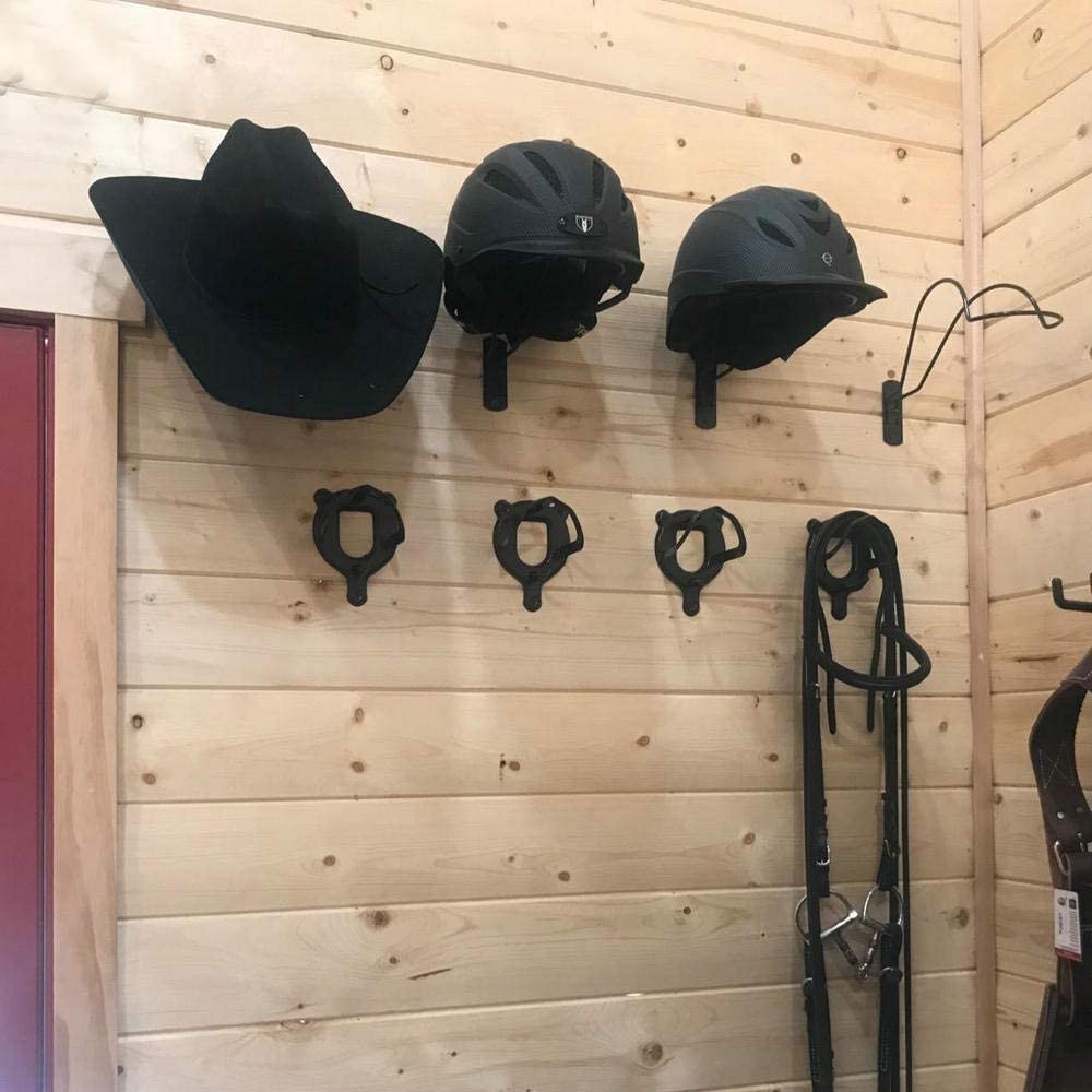 AUXPhome Professional Design - Wall Mounted Helmet Rack Storage No