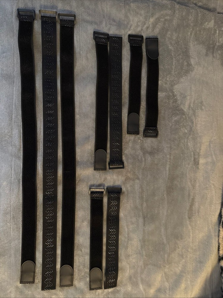 DYI Strap kit for SlimeVR Full Body Tracking VRCHAT - 9 Straps Set Compatible
