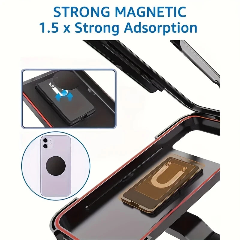 Waterproof Motorcycle Phone Holder - 360° Rotating & Shockproof