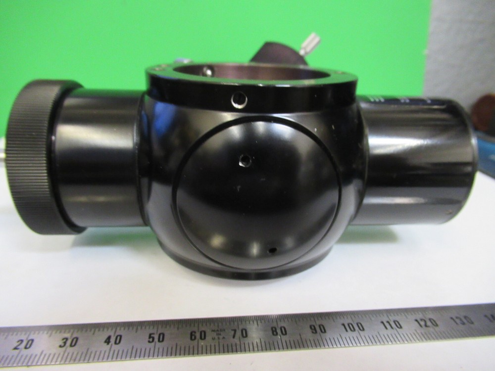 ZEISS GERMANY CAMERA ATTACHMENT 4258295 MICROSCOPE PART AS PICTURED S7-A-37