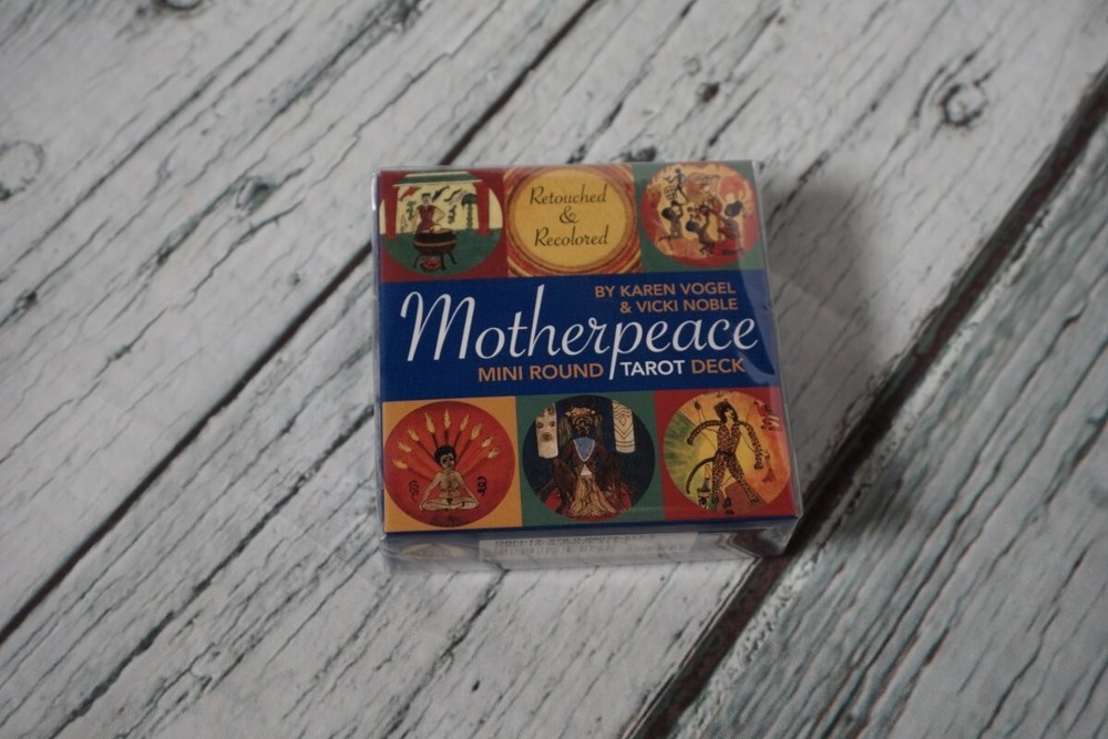 Mini Motherpeace Round Tarot Deck