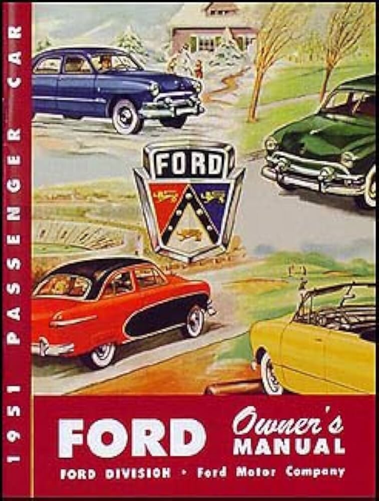 1951 Ford Car Owners Manual