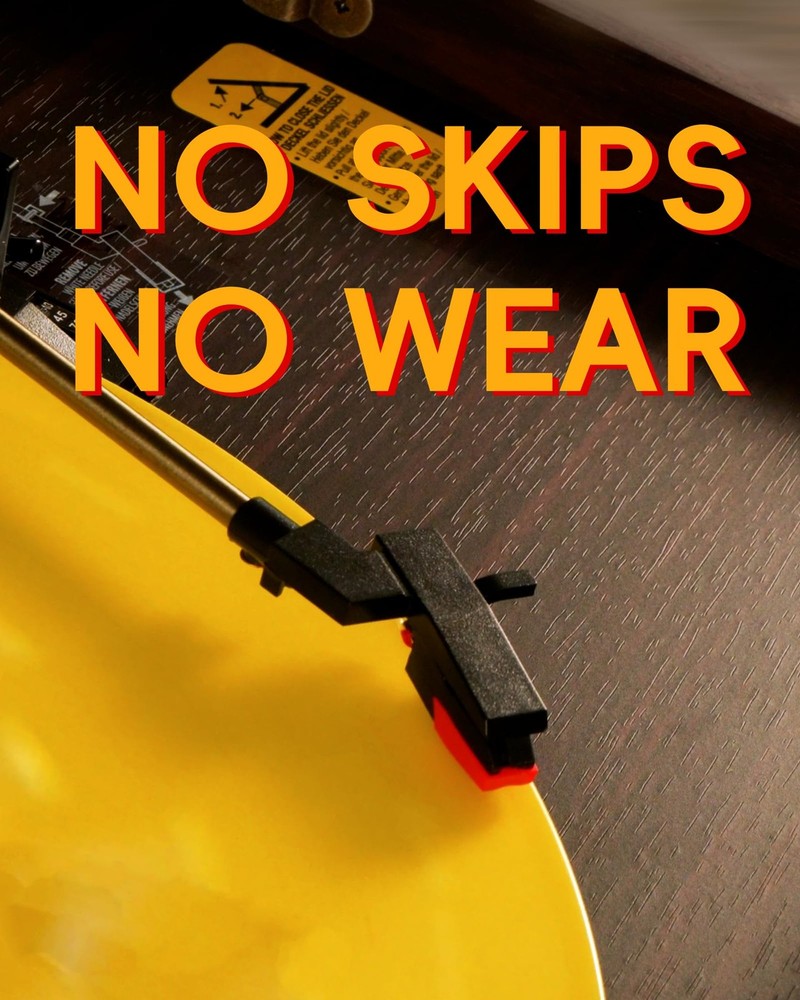 4-Pack Record Player Needles for Crosley, Victrola Turntables - Ruby Stylus