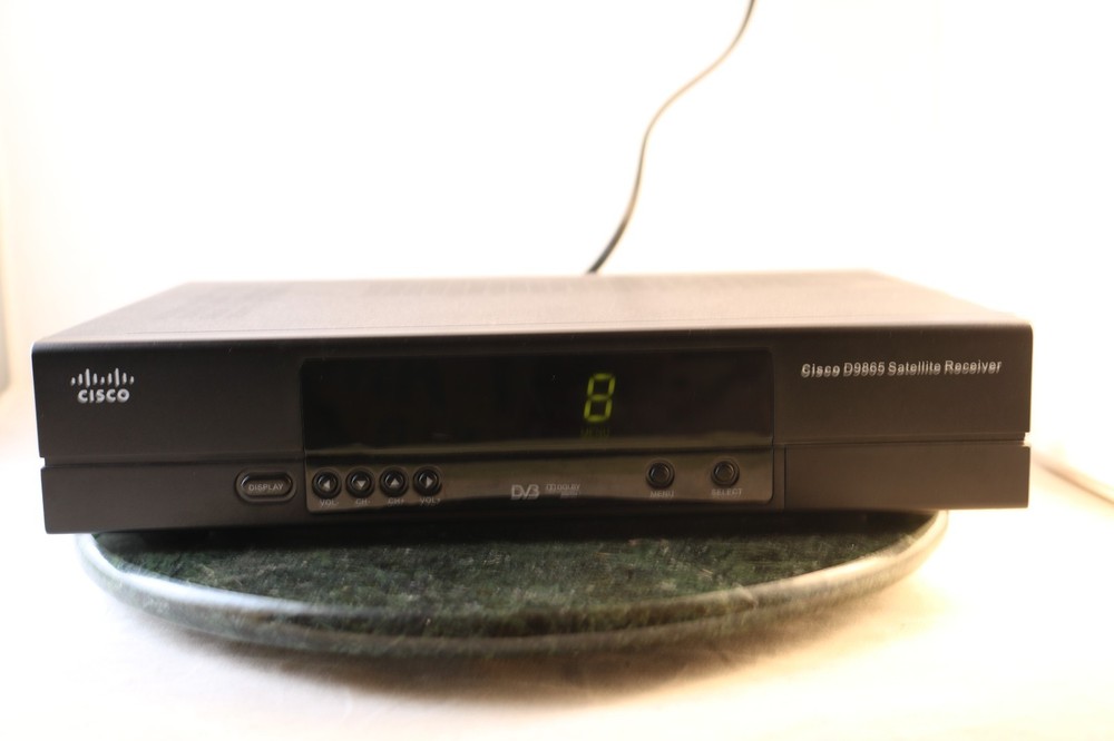 Cisco D9865-H Satellite Receiver - New/Open Box - Tested Working w/ All Extras