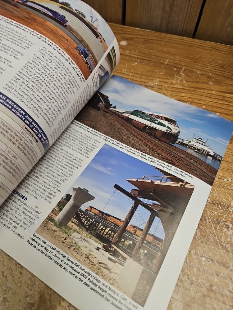 Trains Magazine October 2017 How the stack train almost failed
