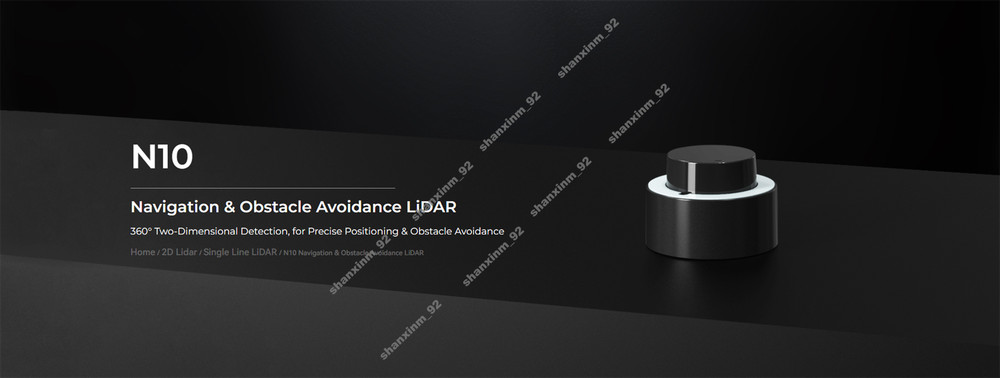 N10P 360°2D Detection LiDAR for Precise Positioning & Obstacle Avoidance
