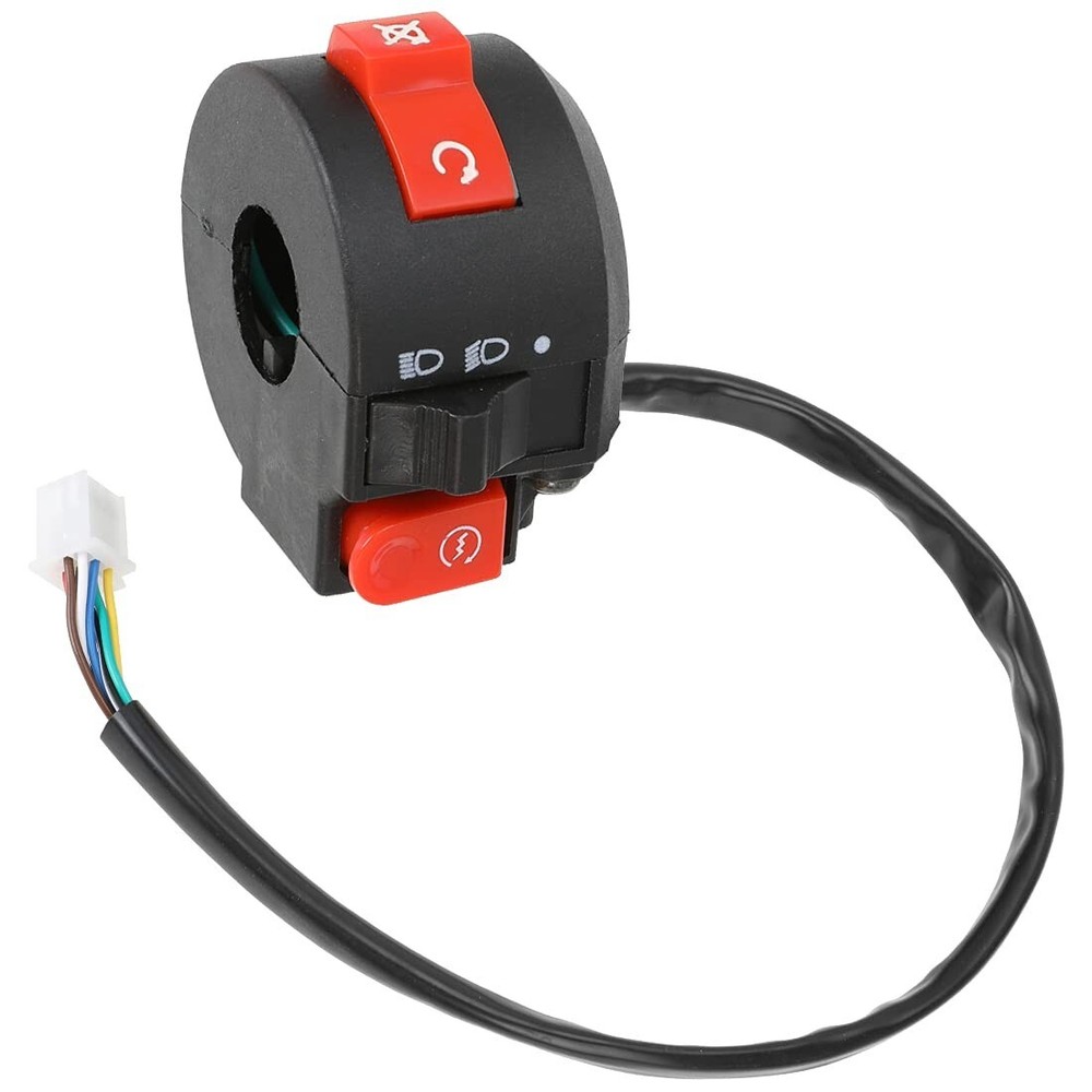 Left Starter Kill Light Switch Female Plug For 50cc 70cc 90cc 110cc 125cc ATV