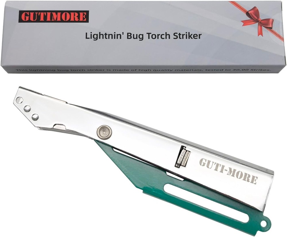 GUTIMORE Lightnin' Bug Torch Striker,Spark Lighter,Welding Chrome