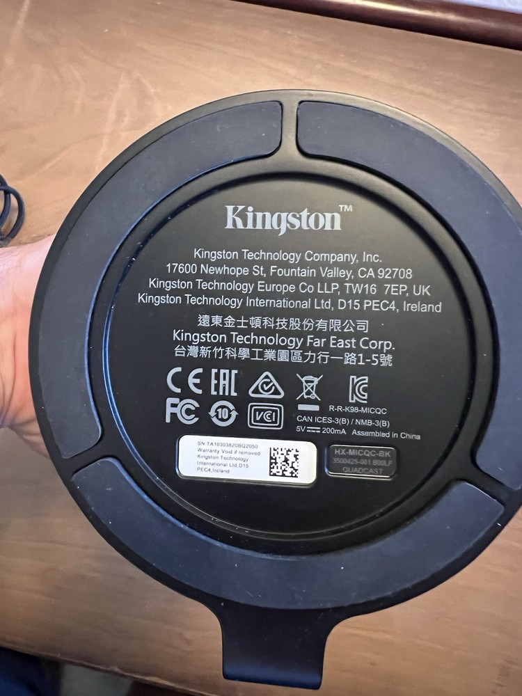 HyperX Quad Cast USB Microphone